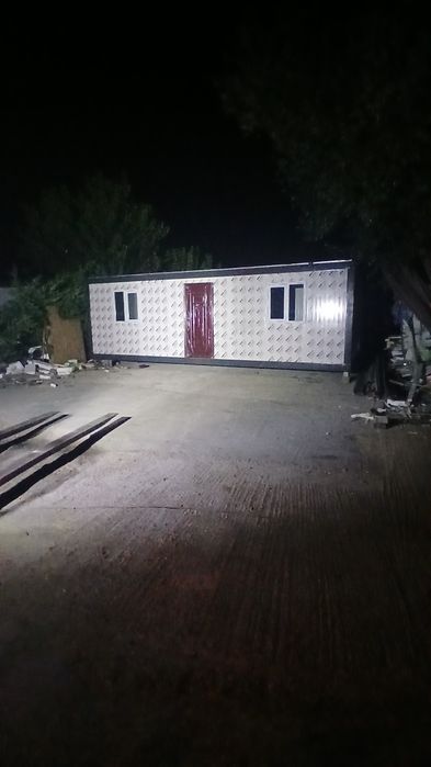 Container modular vestiar cabină de pază