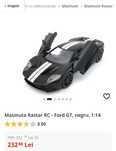 Machetă, mașină cu telecomanda Rastar Ford GT 1:14