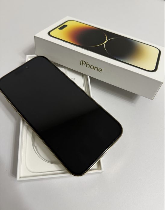 iPhone 14 PRO, Gold, 128 GB, Neverlocked