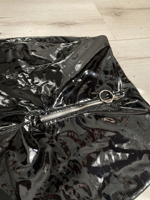 pantaloni latex shein