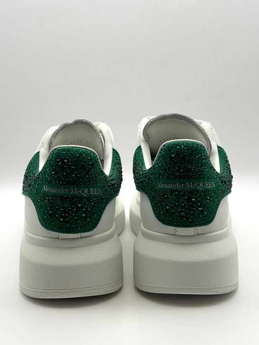 Alexander McQueen Green Cristals