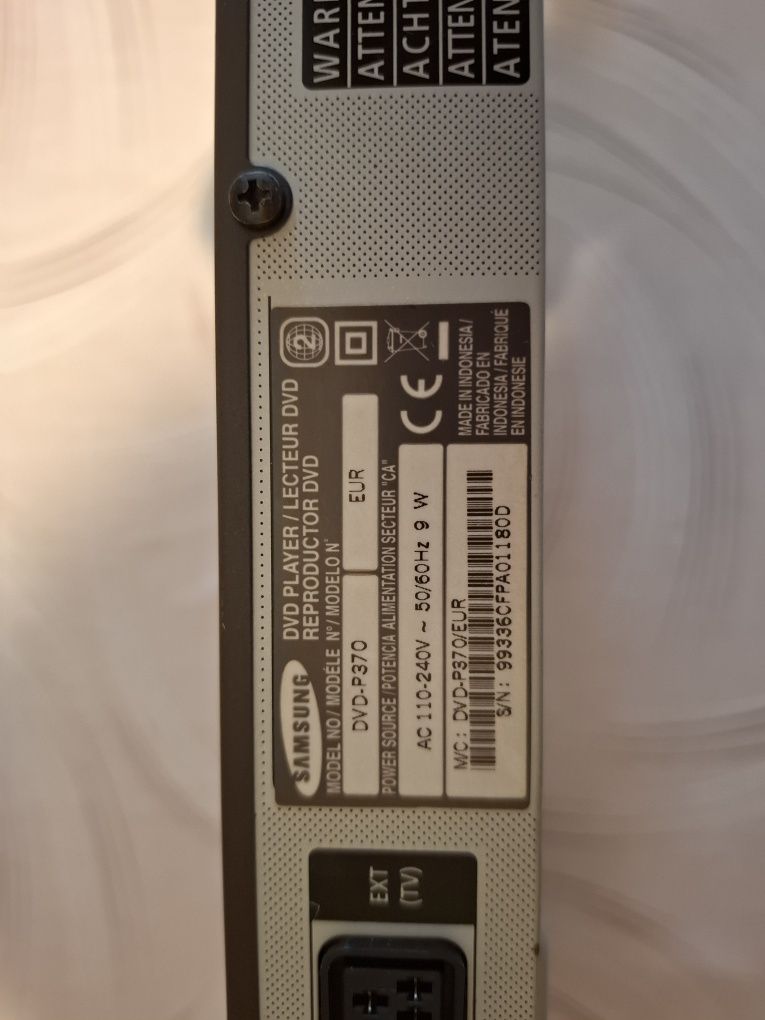 Samsung DVD player