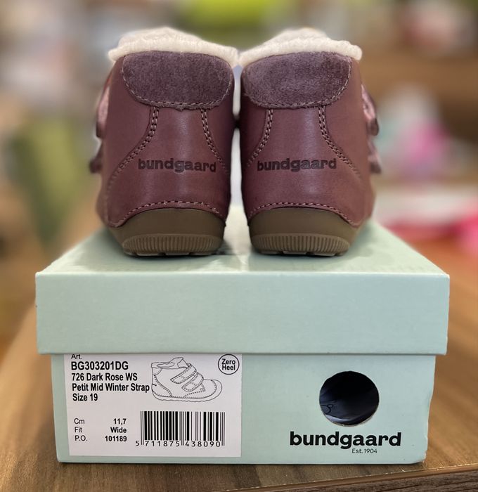Бебешки топли боси ботуши за прохождане Бъндгард - Bundgaard