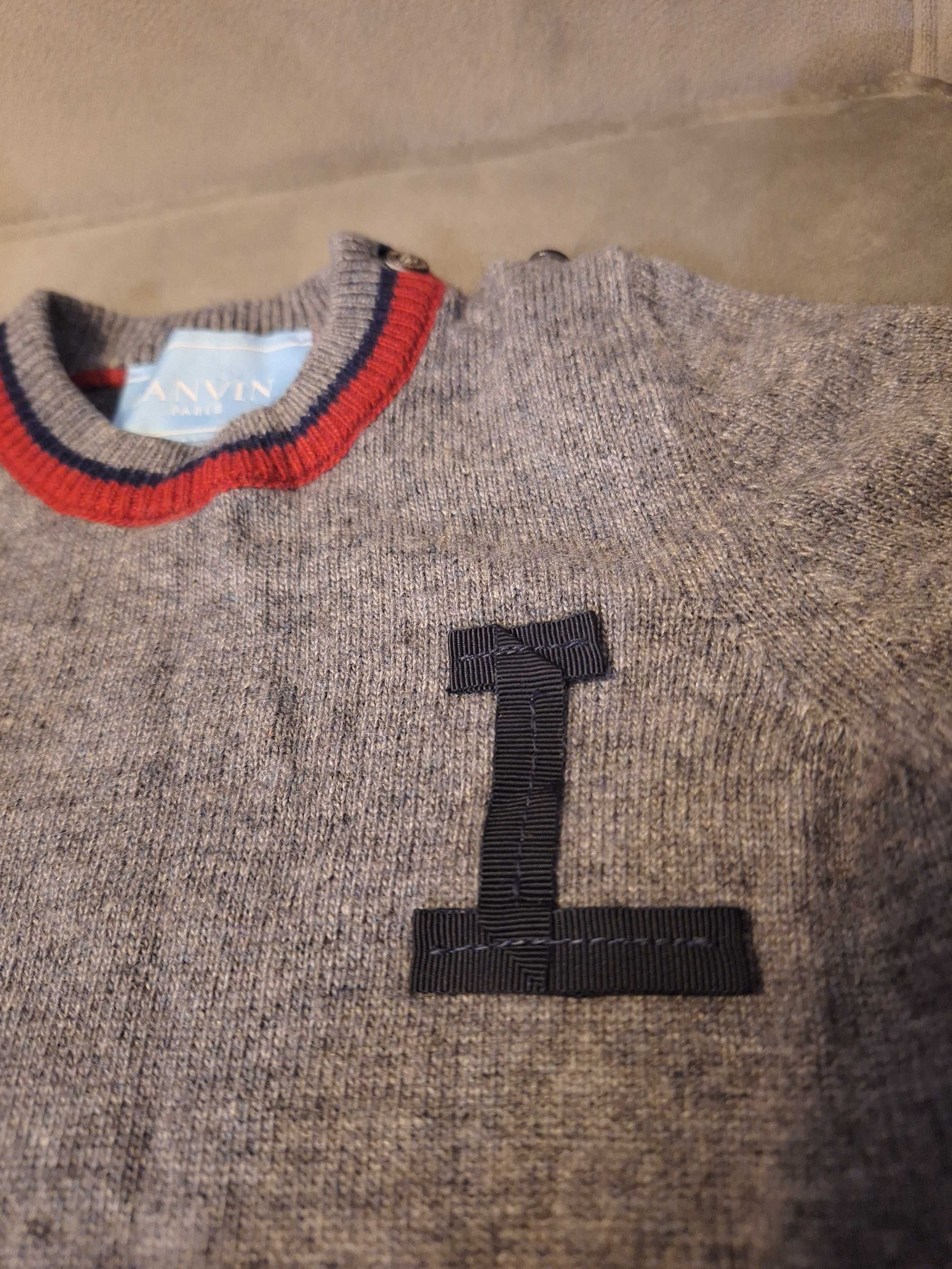 Бебешки пуловер LANVIN