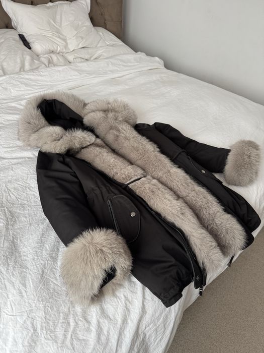 Vand Geaca Parka blana naturala