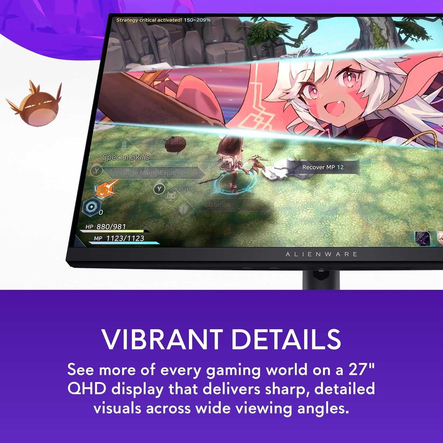 [НОВЫЙ] Монитор DELL Alienware AW2724DM 2K 180Hz FAST IPS FLAT