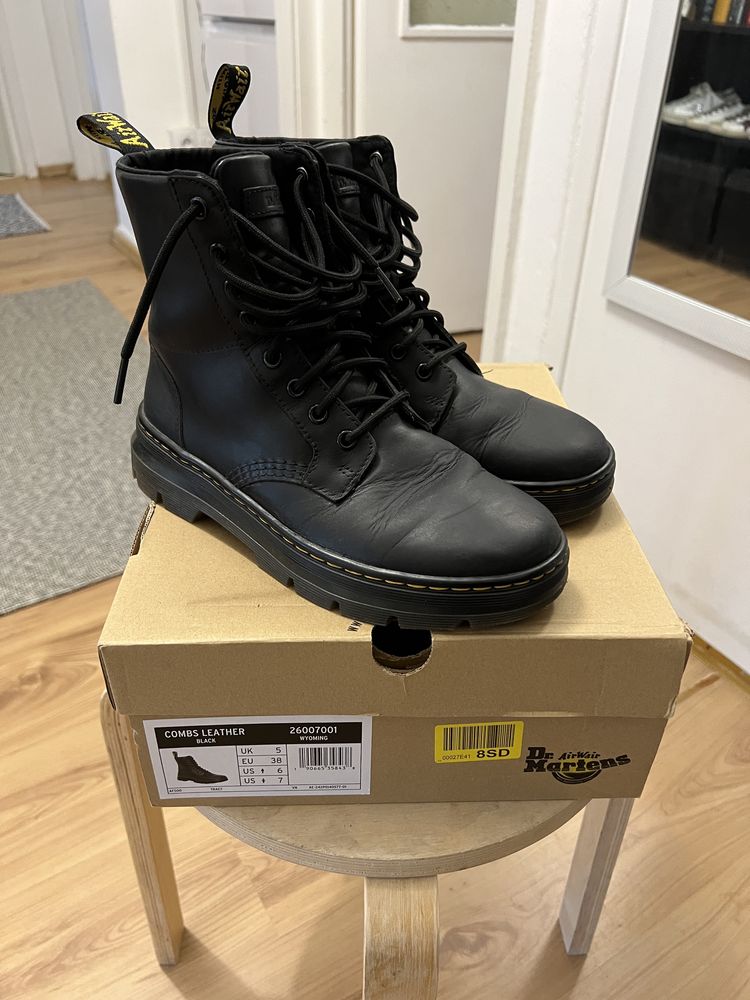 Dr martens combs, piele, 38