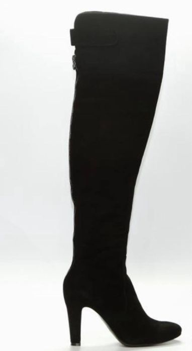 Ботфорты nursace замш натуральный