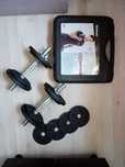 Set gantere bodybuilding 20 kg