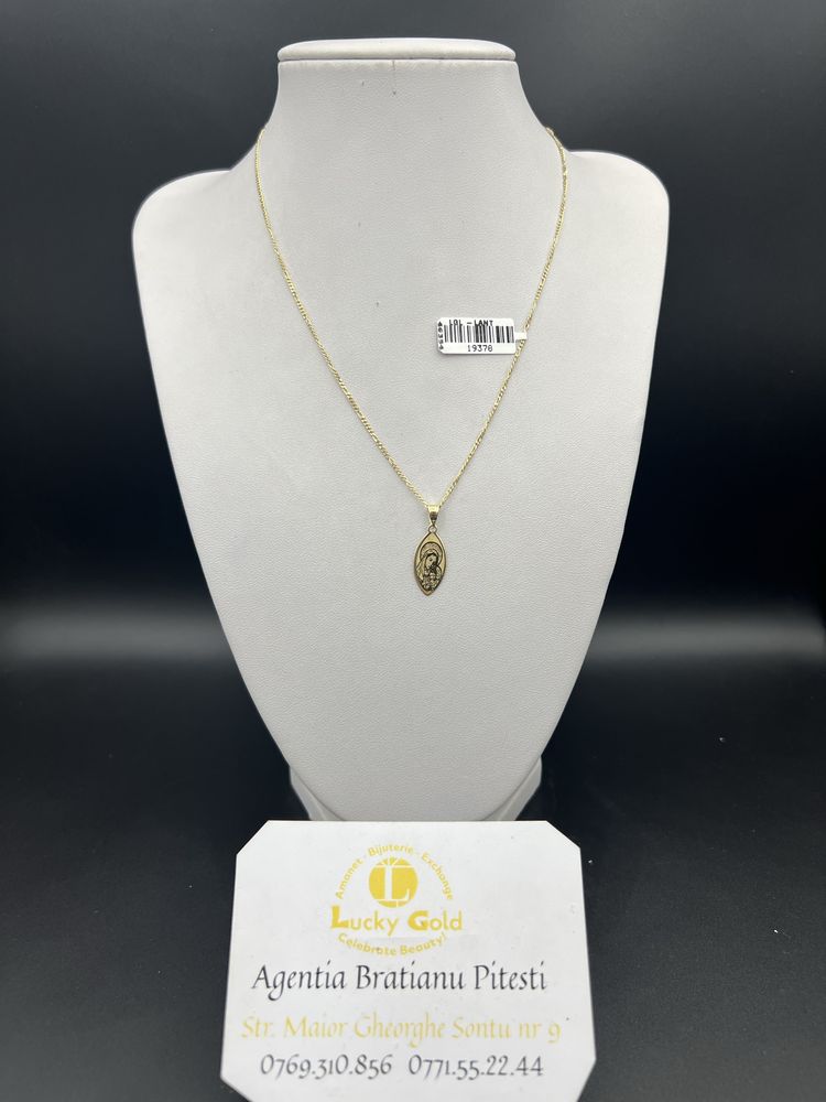 Lant aur 14k 2.29 gr marime 40 cm cod 19378