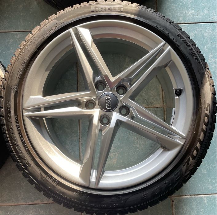 Jante aliaj R18 Speedline originale AUDI 245/40/18 Pirelli iarna