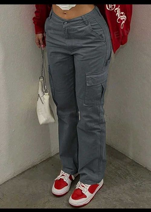 Pantaloni cargo noi de damă din bumbac