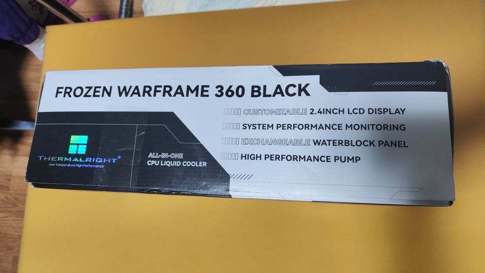 Vand cooler pe lichid Thermalright frozen warframe 360 black