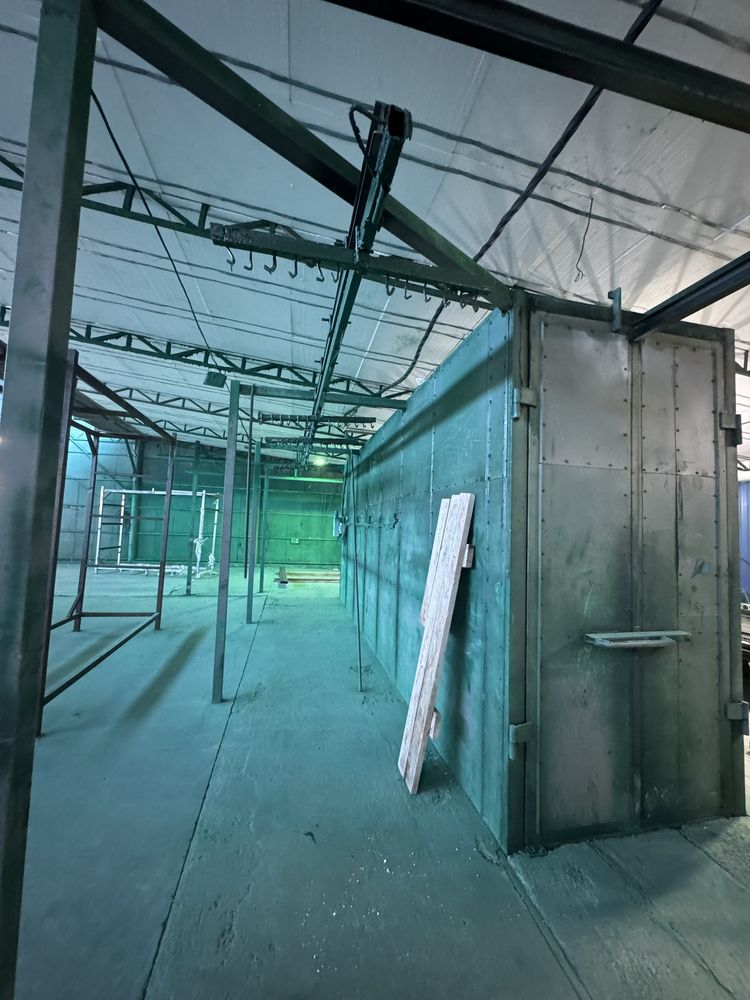 Продам порошковую полимерную печь 7 метров.