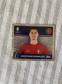 Cristiano Ronaldo sticker topps euro 2024