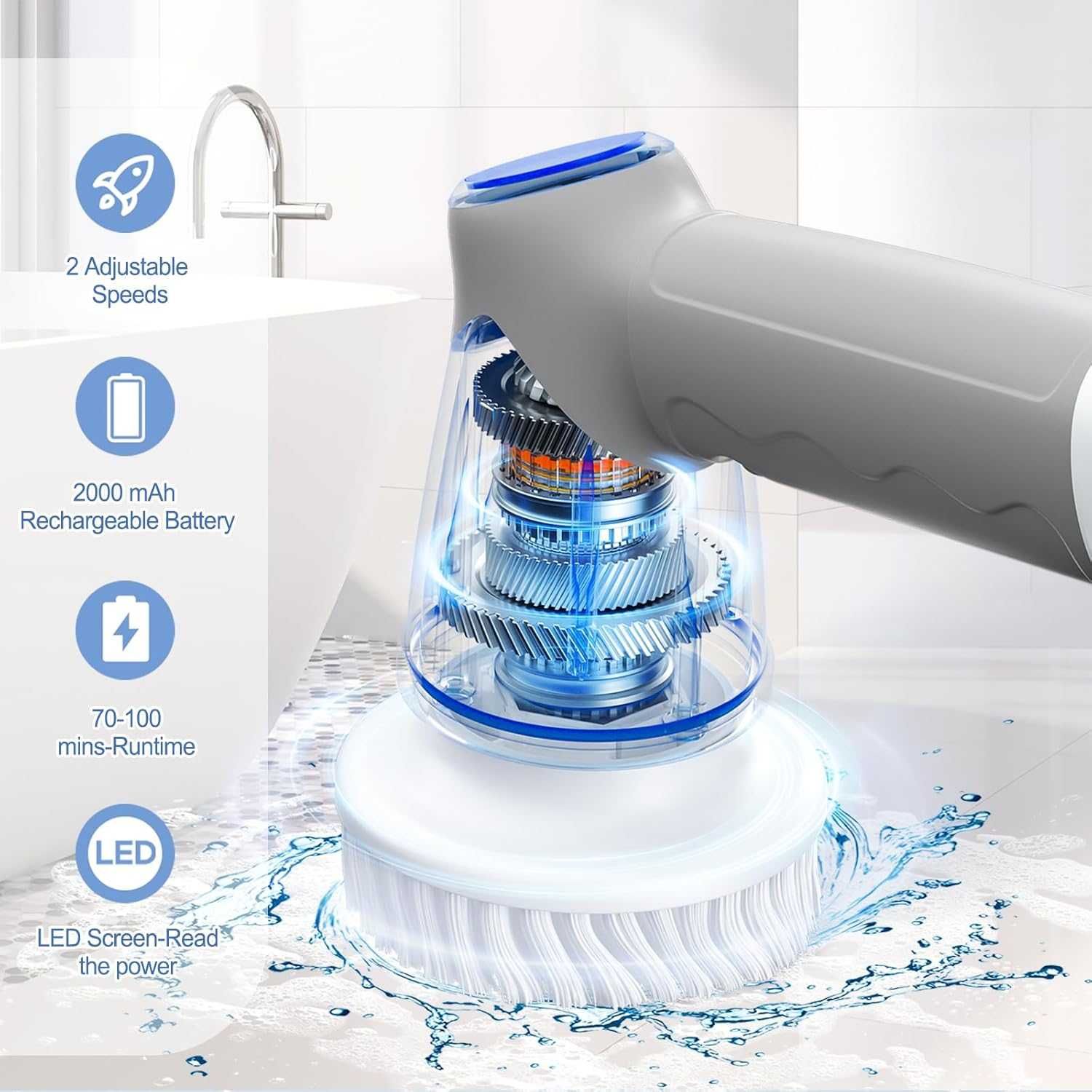 Електрическа четка за почистване Electric cleaning brush