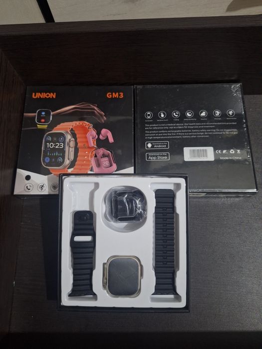 Смарт часы с наушниками