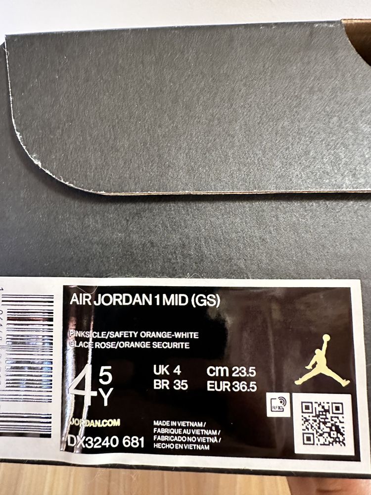 Air Jordan 1 Mid (GS) 36,5