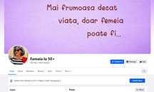 Pagina Facebook de vanzare