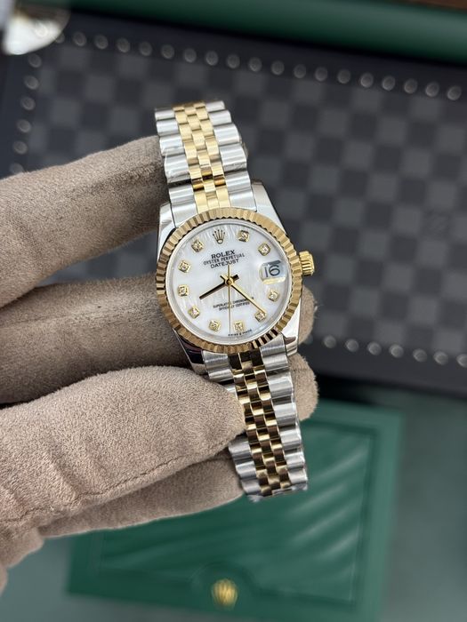 Rolex Dare-Just 31mm Pearl Dial