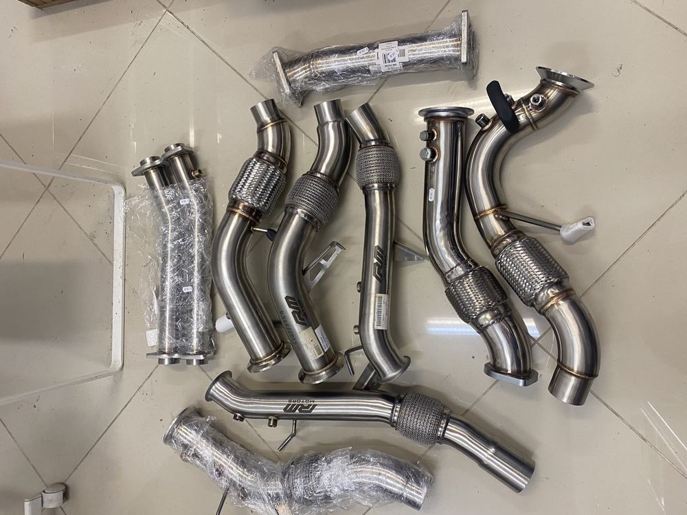 Downpipe Даунпайп BMW e60 e90 e46 e83 e81 различни модели RM motors TW