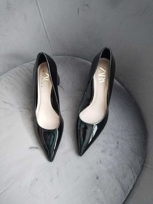 Pantofi lac, ZARA, noi, marimea 37