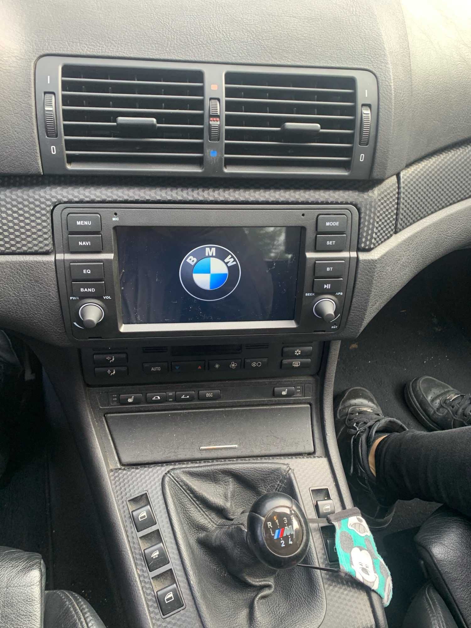 Navigatie GPS Android 13 BMW E46 / Rover 75 - QLed CarPlay DSP