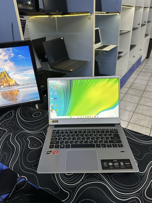 Acer Swift Ryzen 5 ОЗУ-8ГБ ССД-512ГБ емкость 71% в идеале без минусов