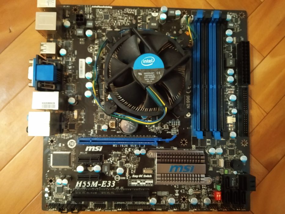 Продам материнскую плату MSI H55m-e33