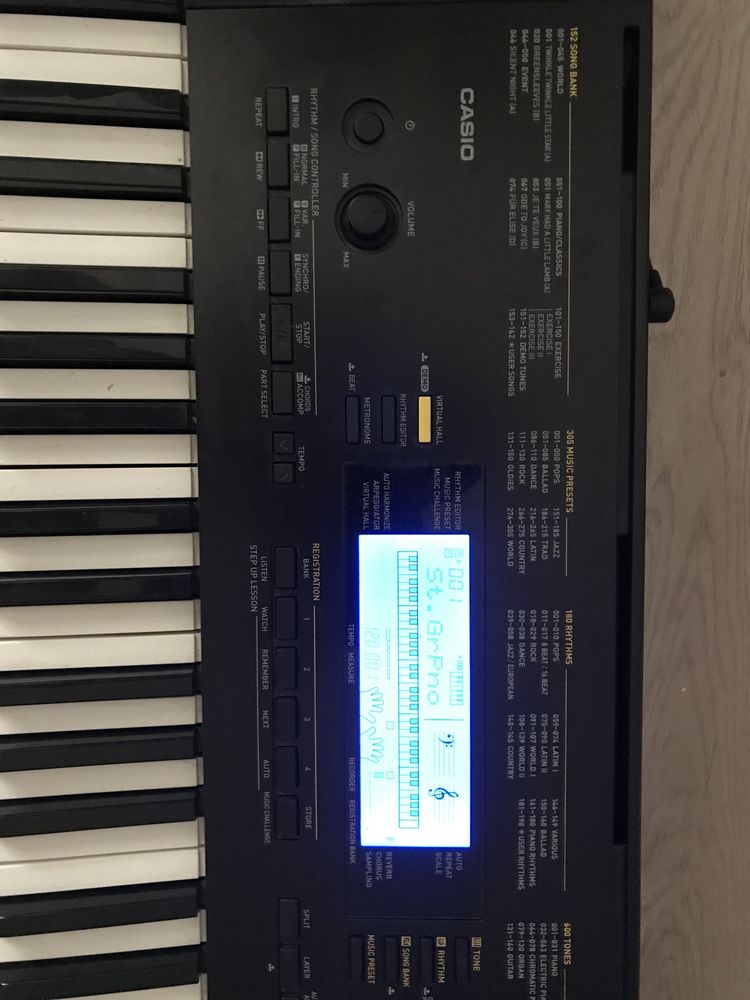 Casio CTK  4400 putin folosita