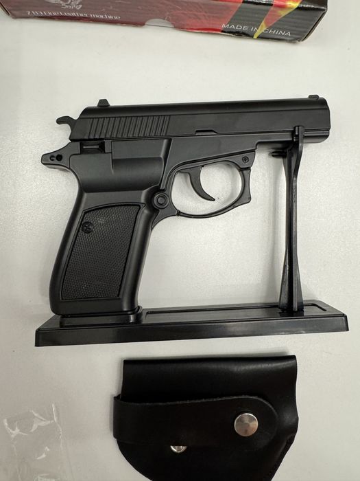Bricheta pistol CZ full metal suport cadou si husa protectie