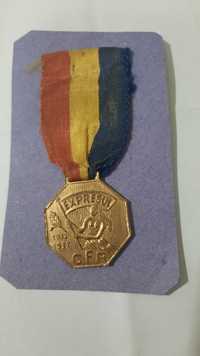 Medalie romaneasca interbelica expresul cfr