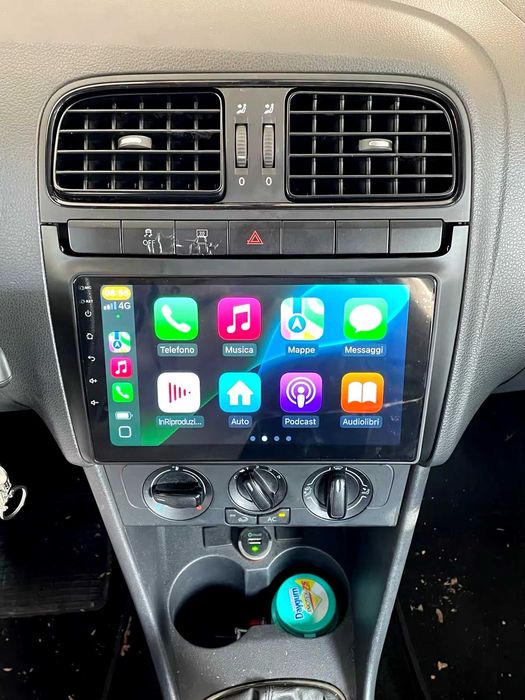 Navigatie android dedicata VW Polo 5N CarPlay AndroidAuto DSP SIM