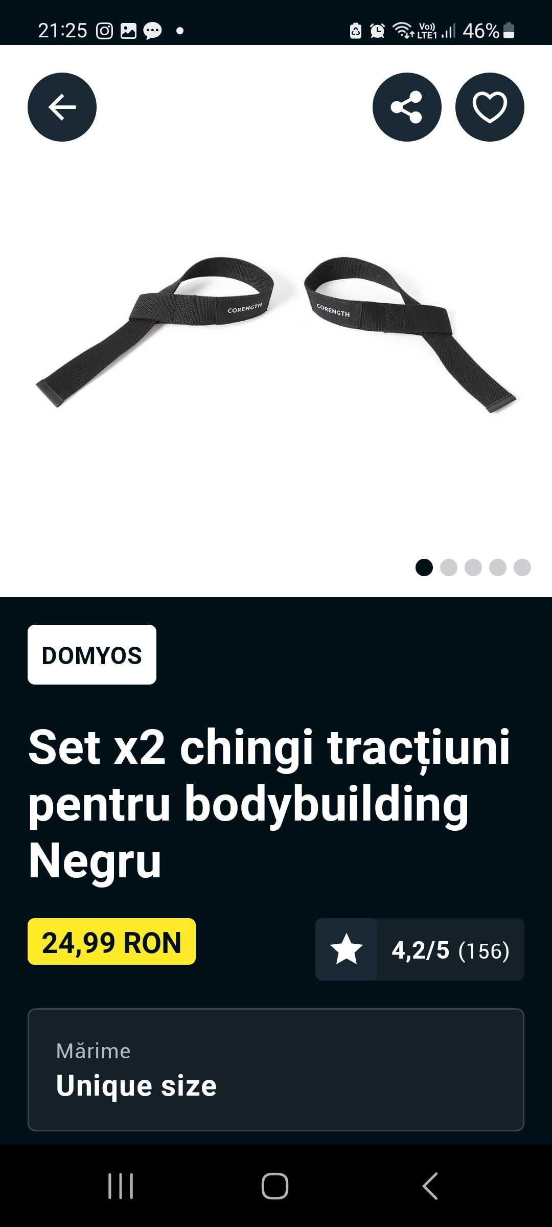 Vand chingi fitness set ×2