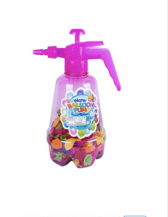 Balon cu pompa de apa, 100 de baloane
