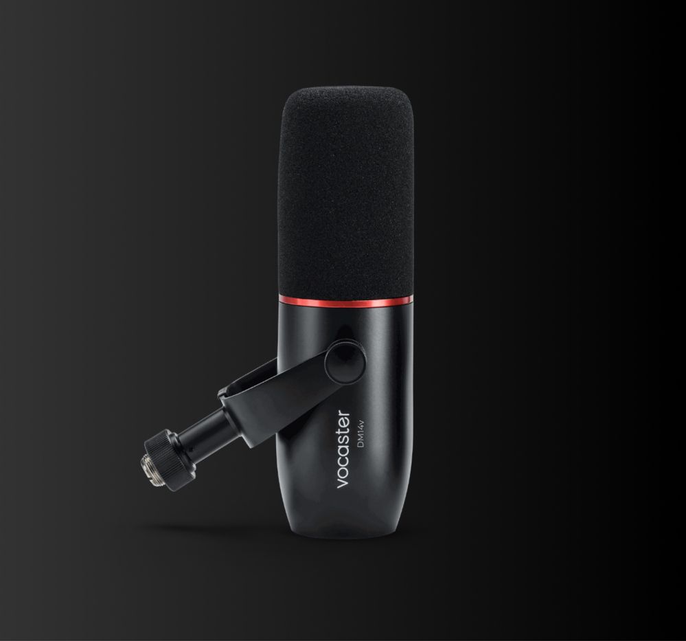 НОВ Динамичен XLR микрофон Scarlett Vocaster DM14v