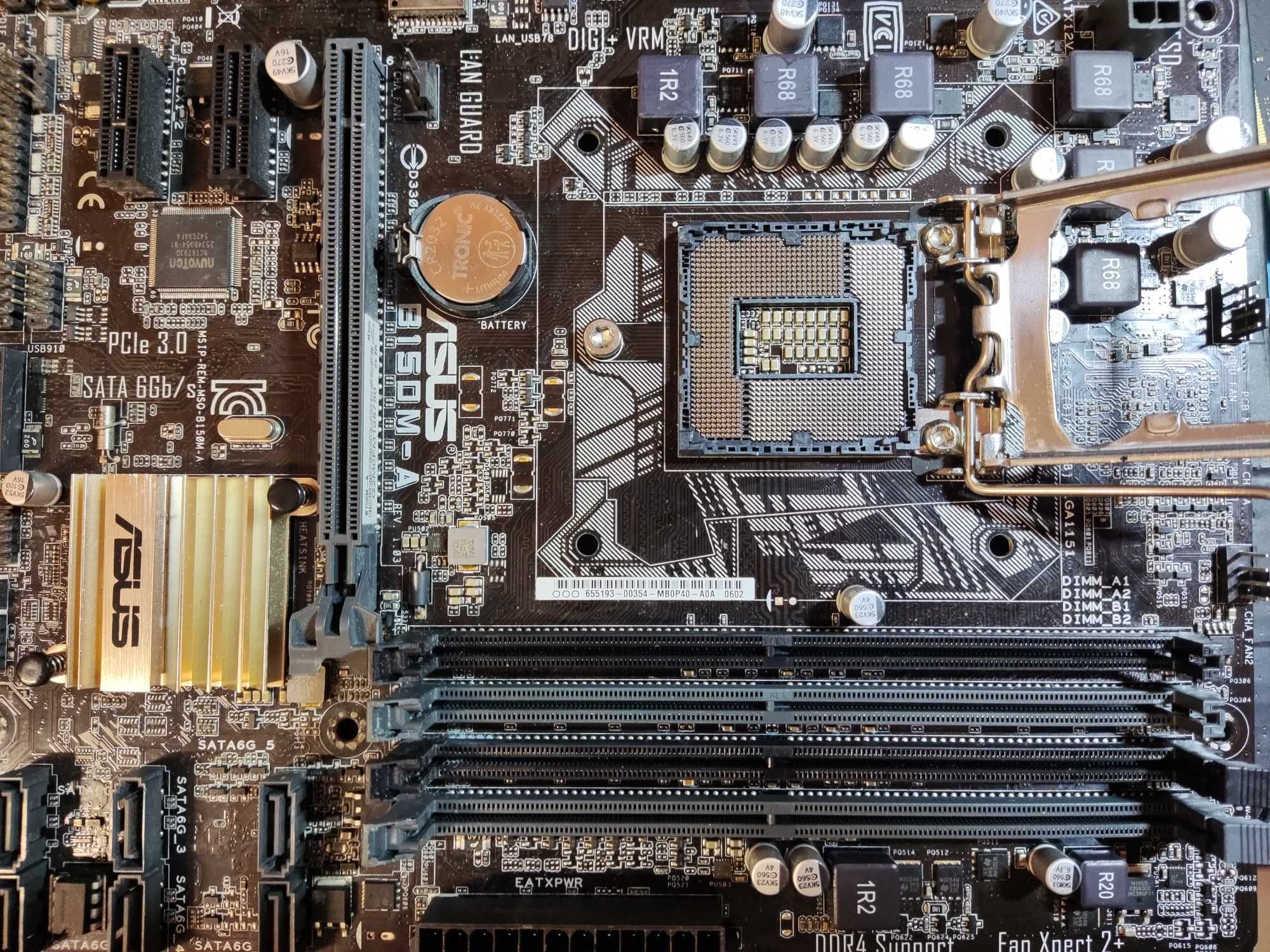 Asus B150M-A  S. 1151 DDR4