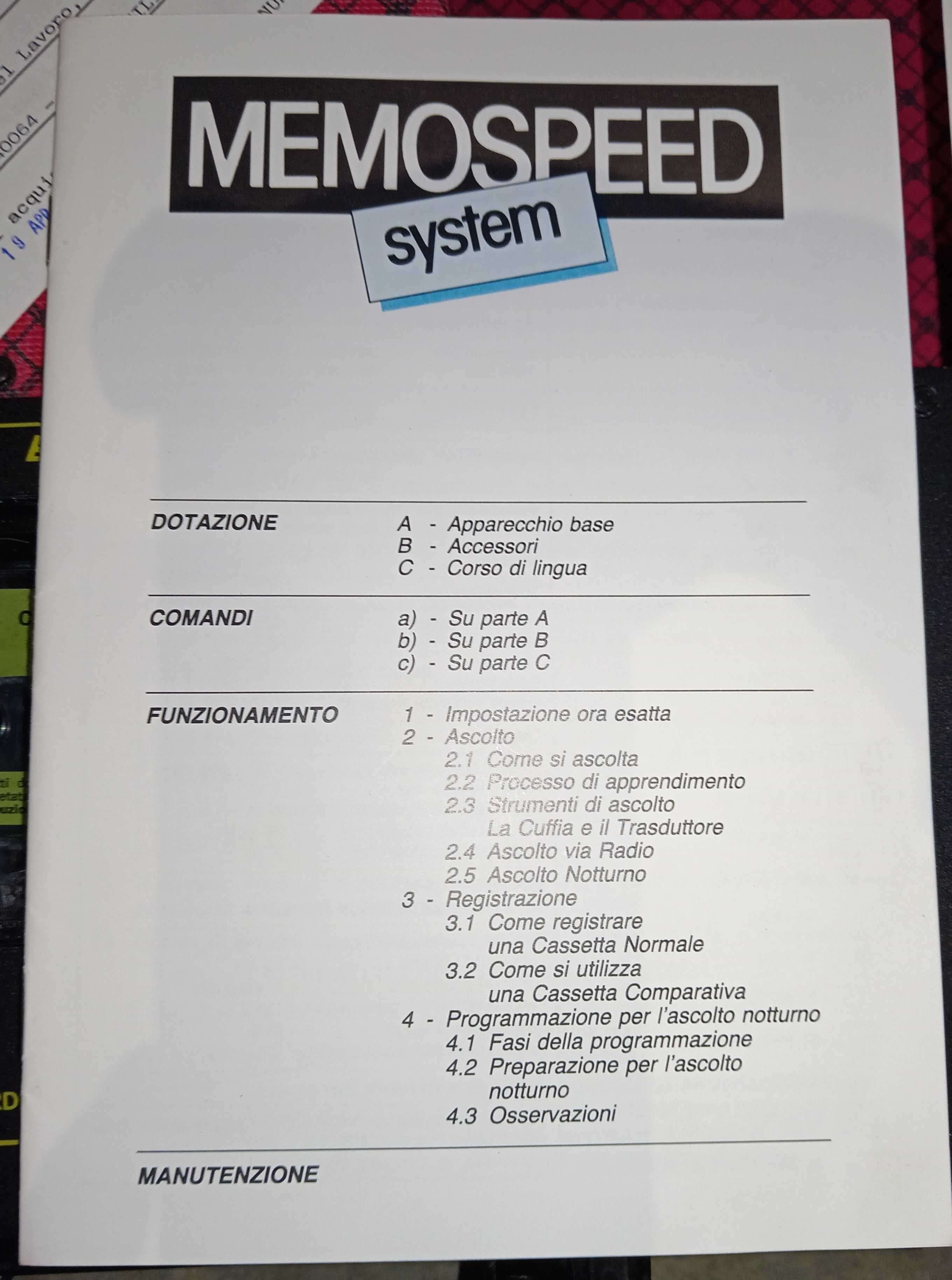 Servieta audio Memospeed