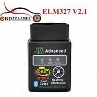 ELM 327 Bluetooth HH OBD II Безжично устройство за авто диагности