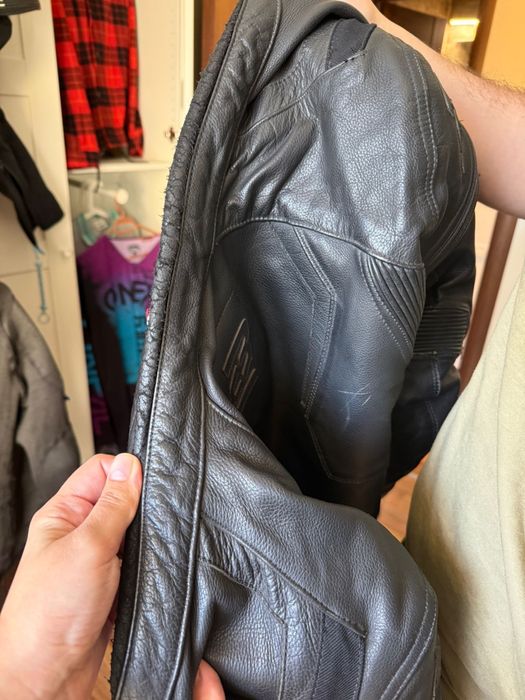 Geaca moto piele Bogotto Black-x