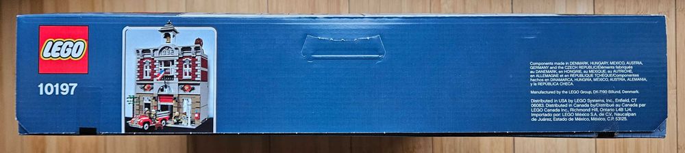 Set LEGO SIGILAT 10197 Fire Brigade CREATOR Expert