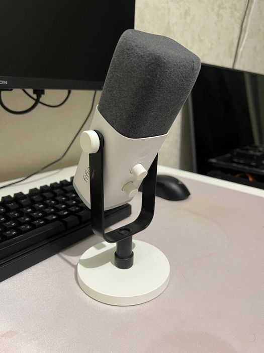 Микрофон fifine am8 белый