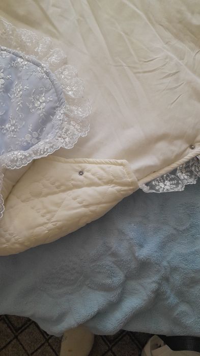 Конверт и вещи  на мальчика