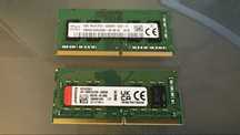 Memorii RAM laptop 8GB DDR4 si 4GB DDR4, 3200Mhz, CL22