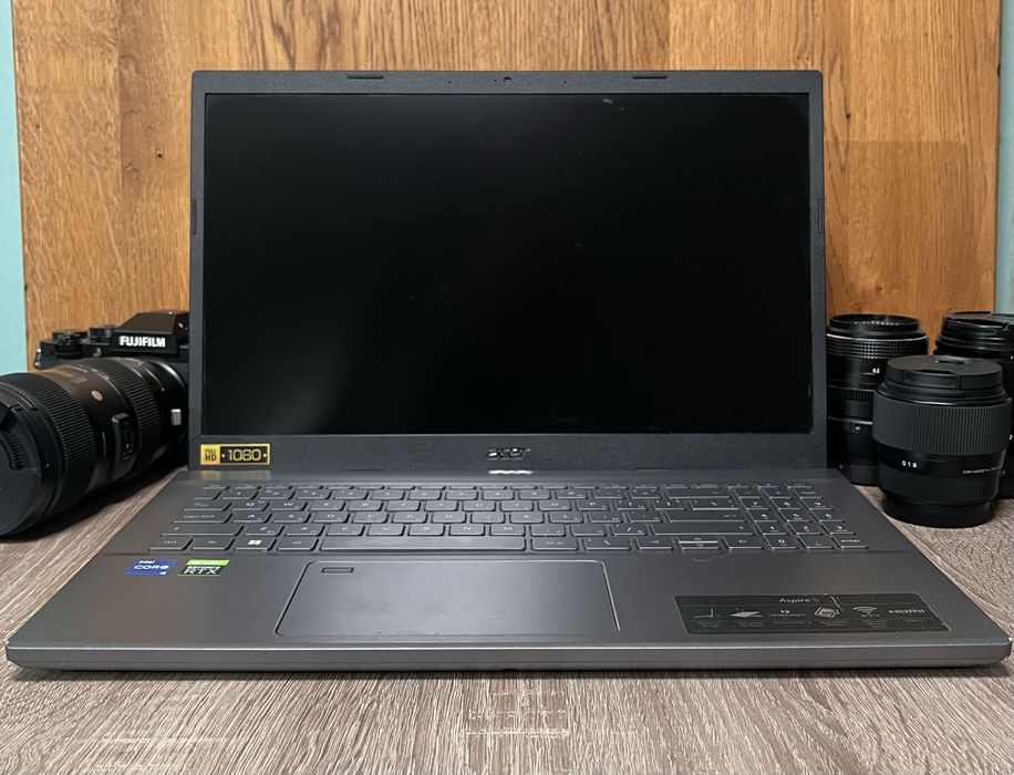 Мощен лаптоп Acer Aspire 5 / i5 1240p / 16GB RAM / RTX2050 / 500 SSD