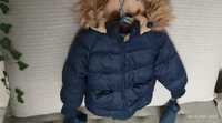 Топло зимно яке+ръкавички за бебе