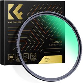 K&F Concept Nano-X UV висококачествен 28-слоен Slim UV филтър