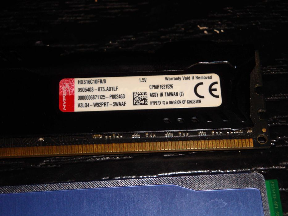 memorie ram ddr3 16gb 2x 8GB 1600 mhz kingston hyperX