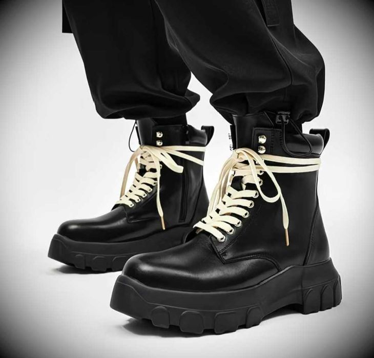 Darkin | Ботинки Army / Tractor / в стиле Rick Owens |Премиум качество