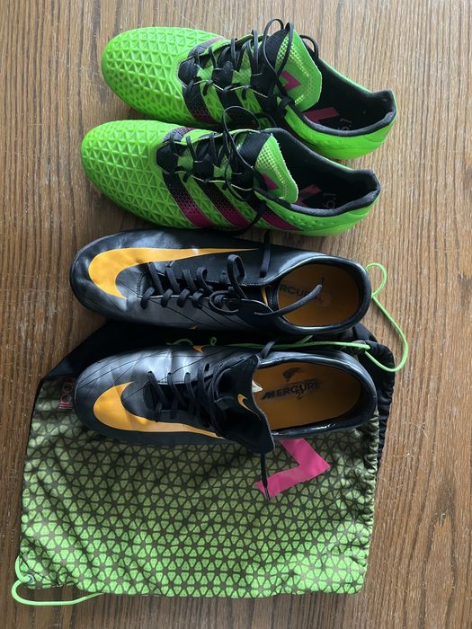 Adidasi fotbal 2 perechi (adidas-nike) marimea 45 si 46